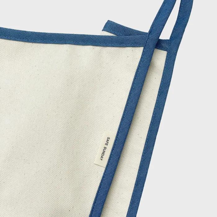 Daily Canvas Shoulder Bag (Pastel Blue)