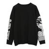 Anime Kawaii Zimní Pánské Gotické Oblečení Goth Muž Svetr Pánské Kreslené Dámské Topy Japonská Mikina Pánská Streetwear Harajuku