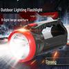 High-Power Rechargeable Flashlight: Outdoor Handheld Spotlight for Emergencies