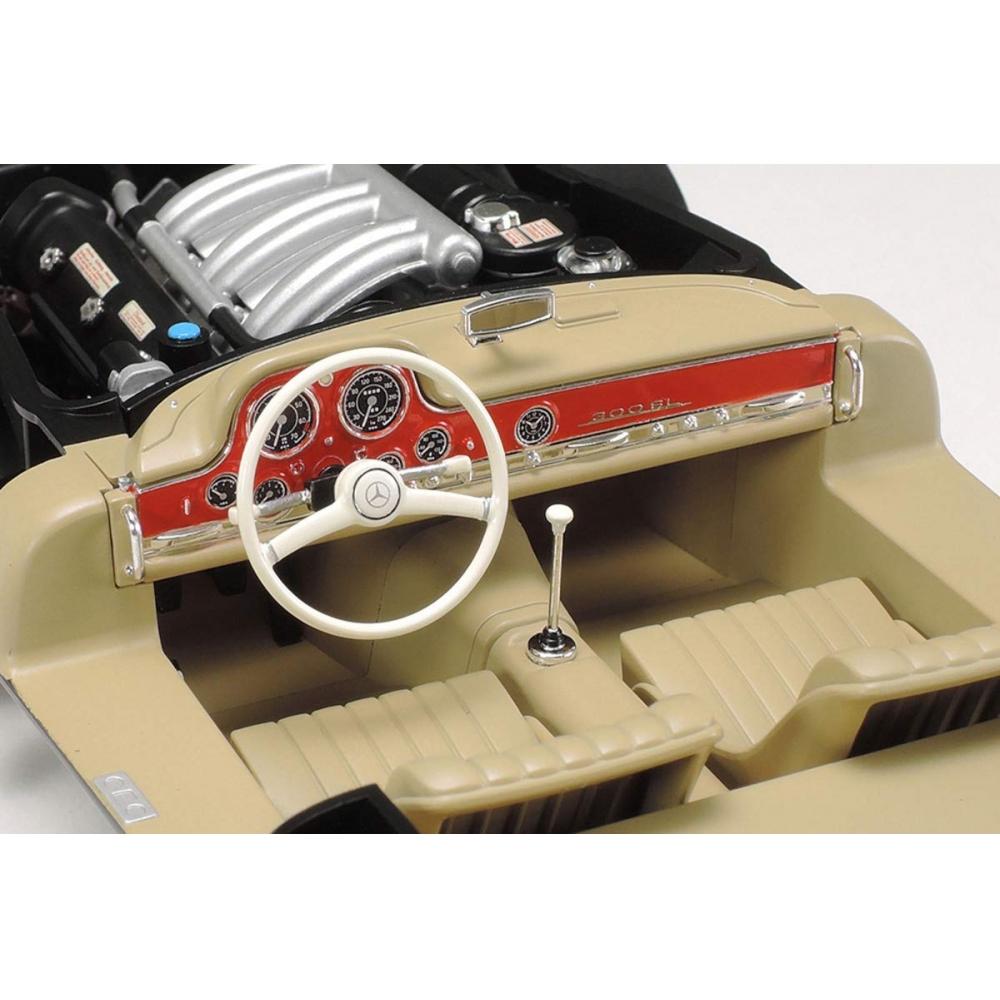 Tamiya 124 Sports Car Series No.338 Mercedes-Benz 300 SL Пластиковая модель 24338 — фото 5