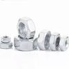 White Fine Thread M10*1.0 Hex Nut for Lighting Hardware