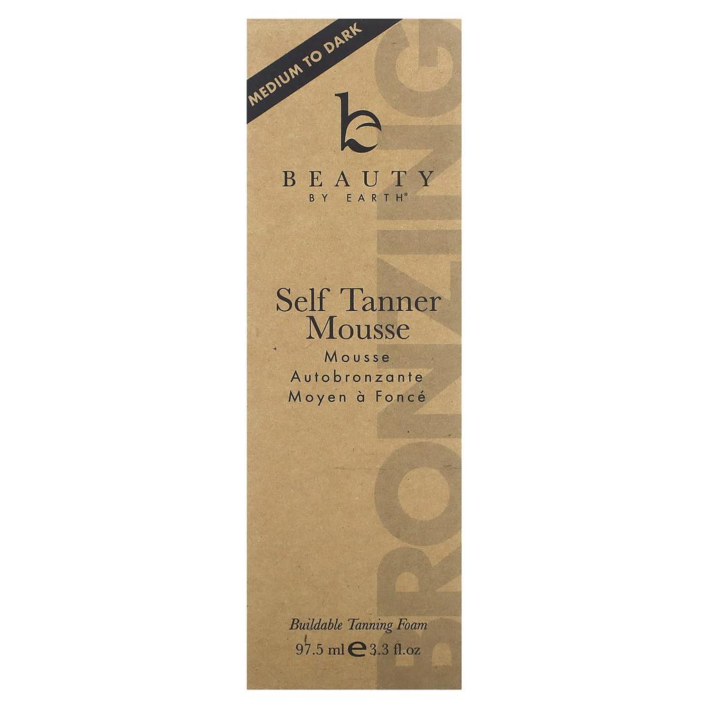 Self Tanner Mousse, Medium to Dark, 97.5 Ml (3.3 Fl Oz)