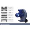 Kale FX-A Series Explosion-Proof Dual-Purpose Blower CN plug (adapter included)