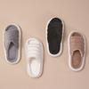 Women's Memory Foam Fuzzy Slippers Open Toe House Shoes Faux Fur Indoor Outdoor Slippers Anti-Slip Winter Warm Comfortable Plush Slippers for Women