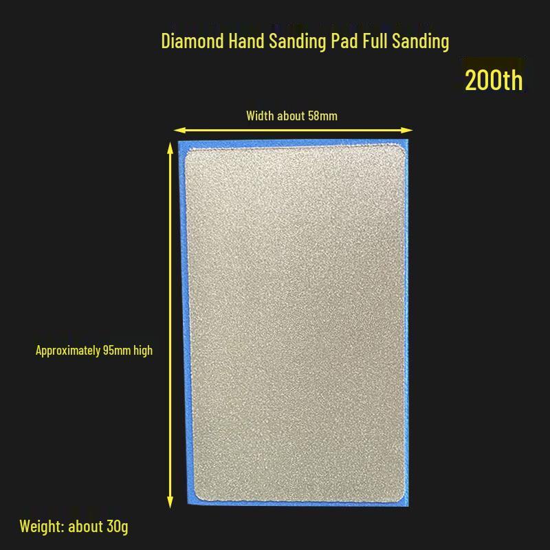 Diamond Hand Polishing Pad: Handheld Grinder & Tile Edger Whetstone 