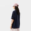 Li Ning Sports Lifestyle Series High Street American Vintage Letter Round Neck Comfortable Breathable Versatile Short Sleeve T-Shirt AHSV258-4