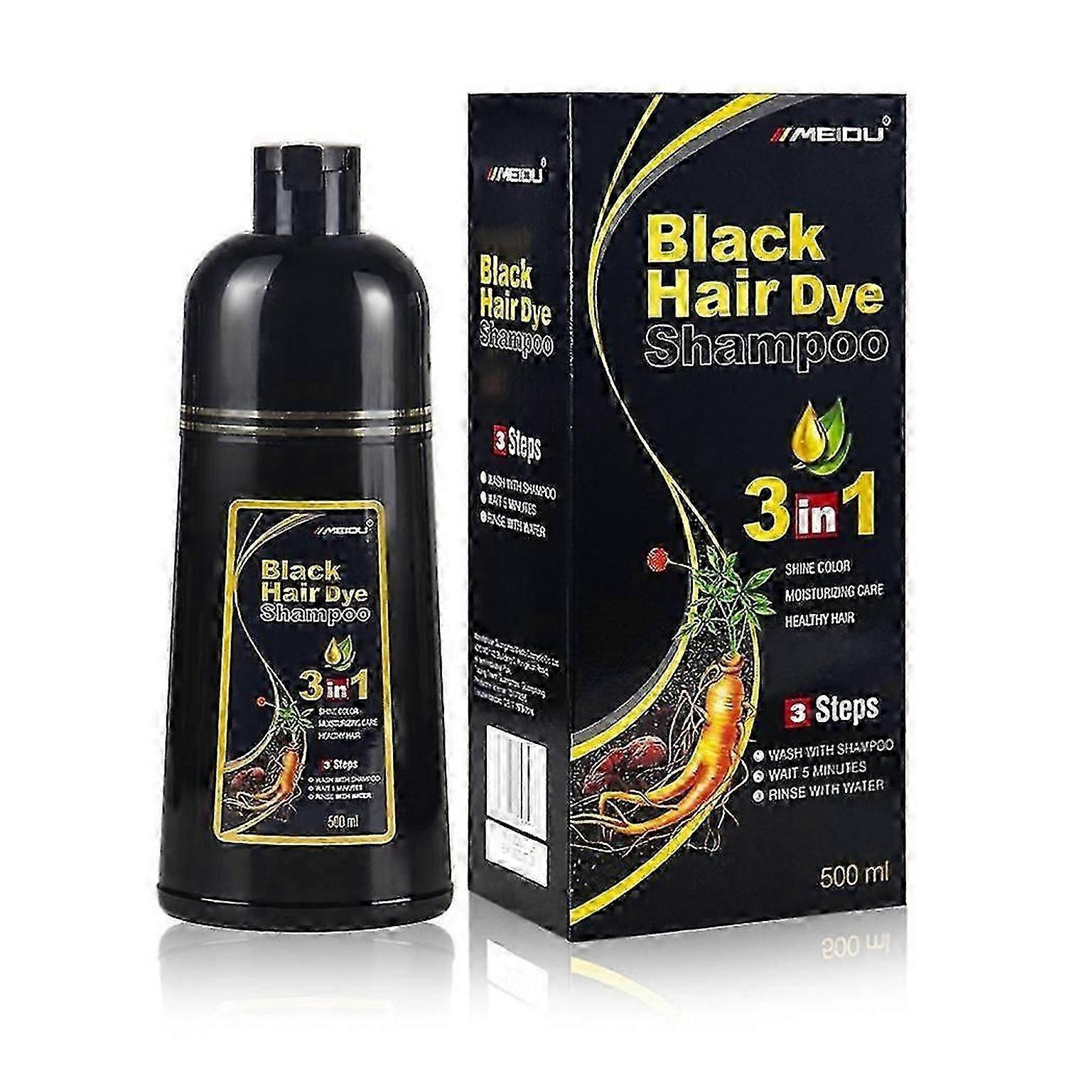 Șampon Colorant pentru Păr Șampon Vopsea de Păr Culori Părul în Minute pentru Femei și Bărbați vin rosu