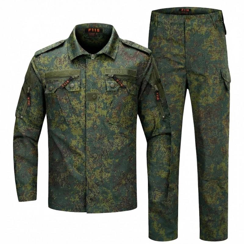 Men Women Tactical Camo Uniform Set