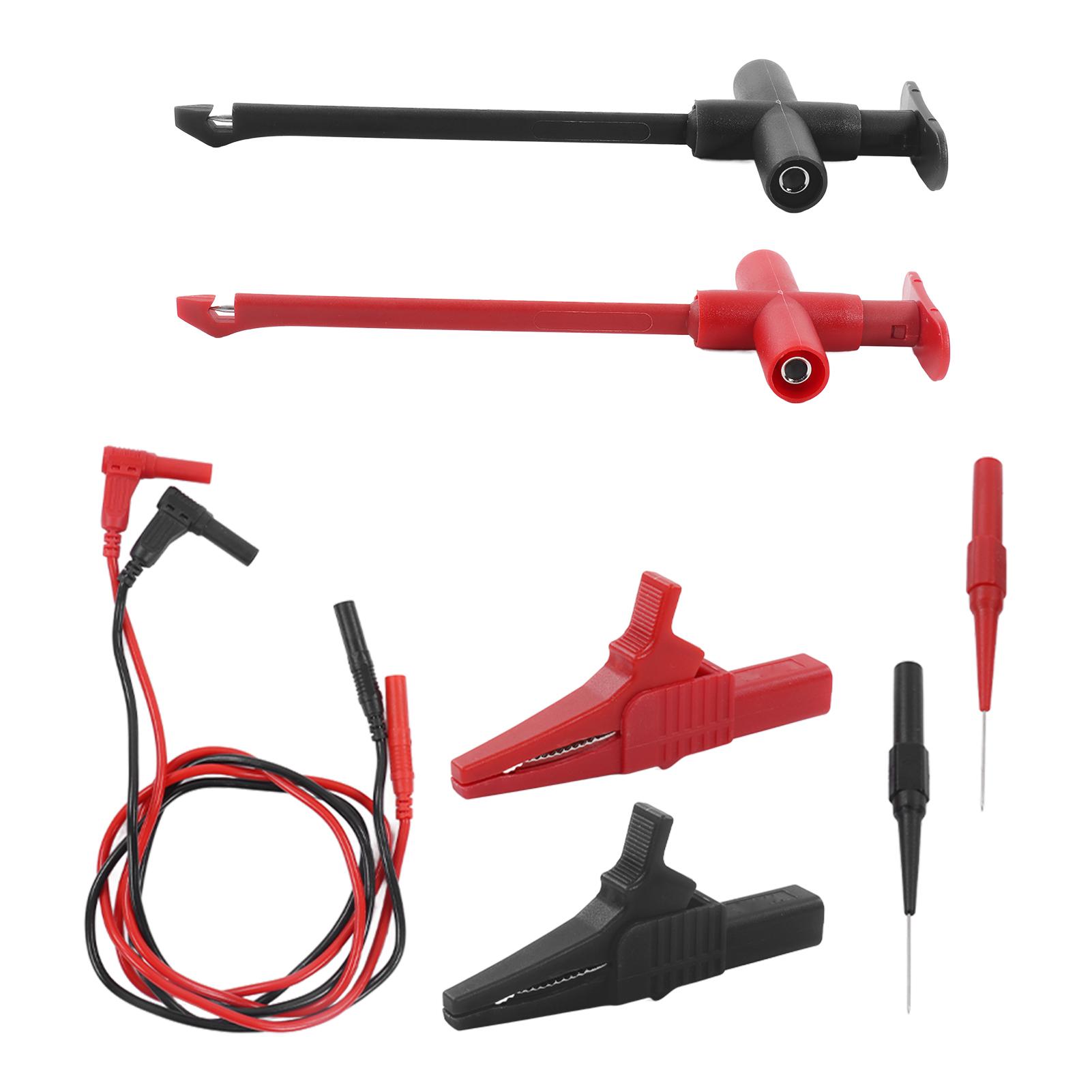 

Тестові щупи s Латунь ПВХ ПА Тестування мультиметром s Набір 30 В змінного струму60 В постійного струму Максимум 19 А