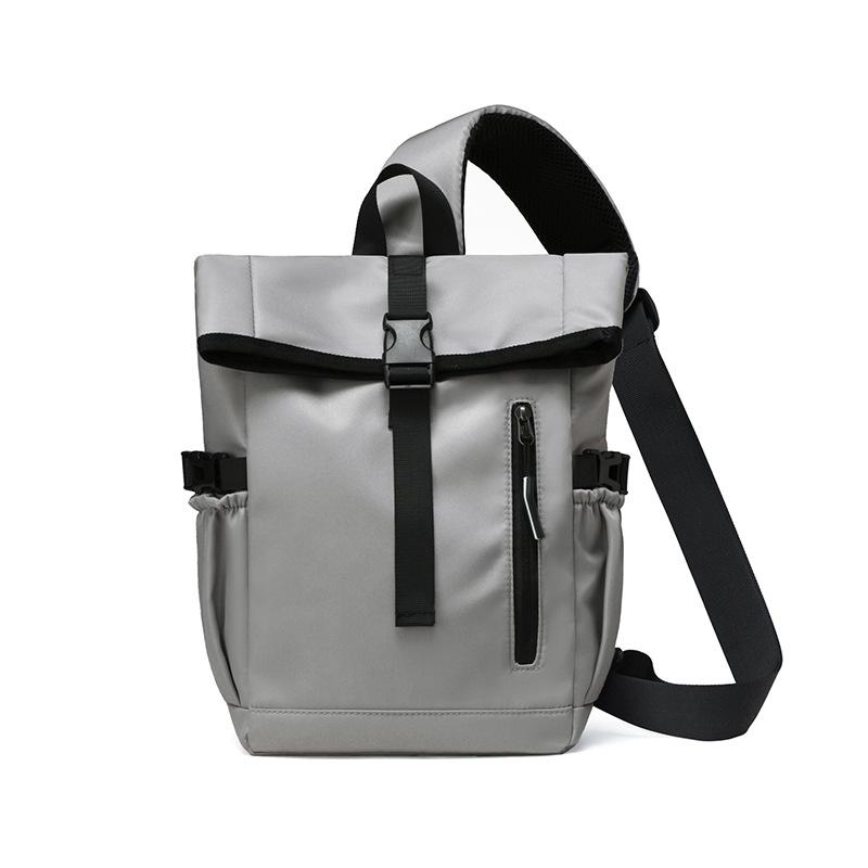 Men's Crossbody Bag Large Capacity Chest Bag Business Shoulder Bag