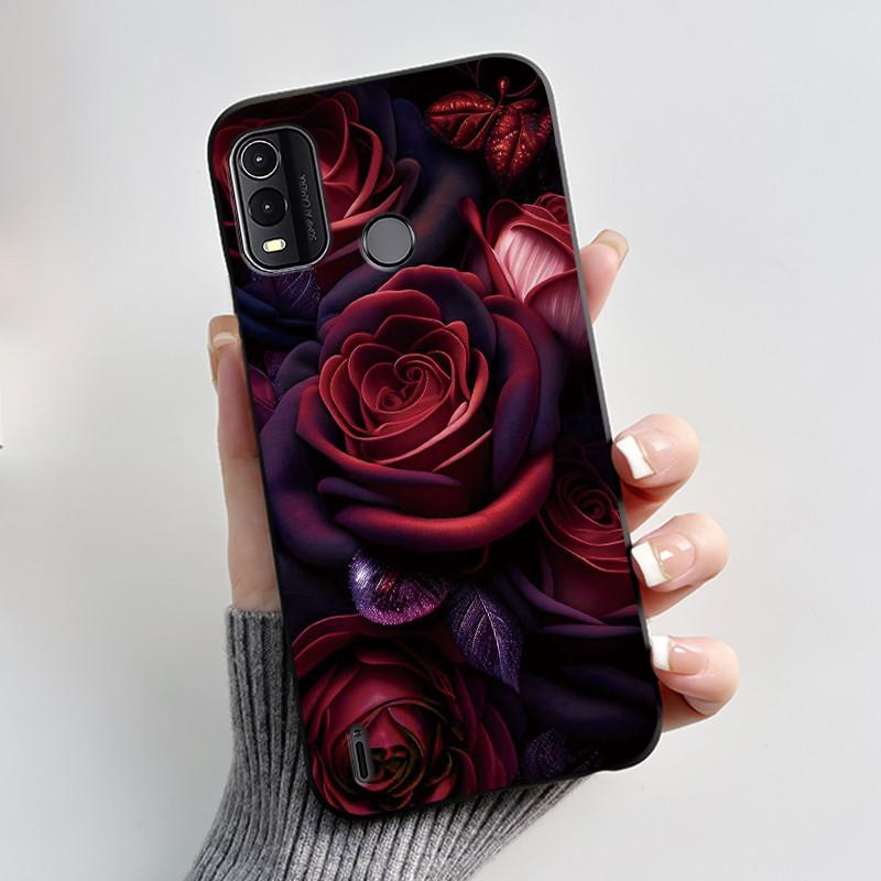 Phone Case For Nokia G11 Plus Matte Black Casing Soft Silicone Ultra Thin Slim Cover Aesthetic Luxury Cute Cool Boys Girls Shell