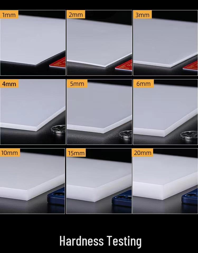 Waterproof White Plastic PP Board Sheet - Durable PVC/Nylon/Polypropylene