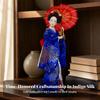 Japanese Geisha Decorative Doll Elegant for Cultural Decor
