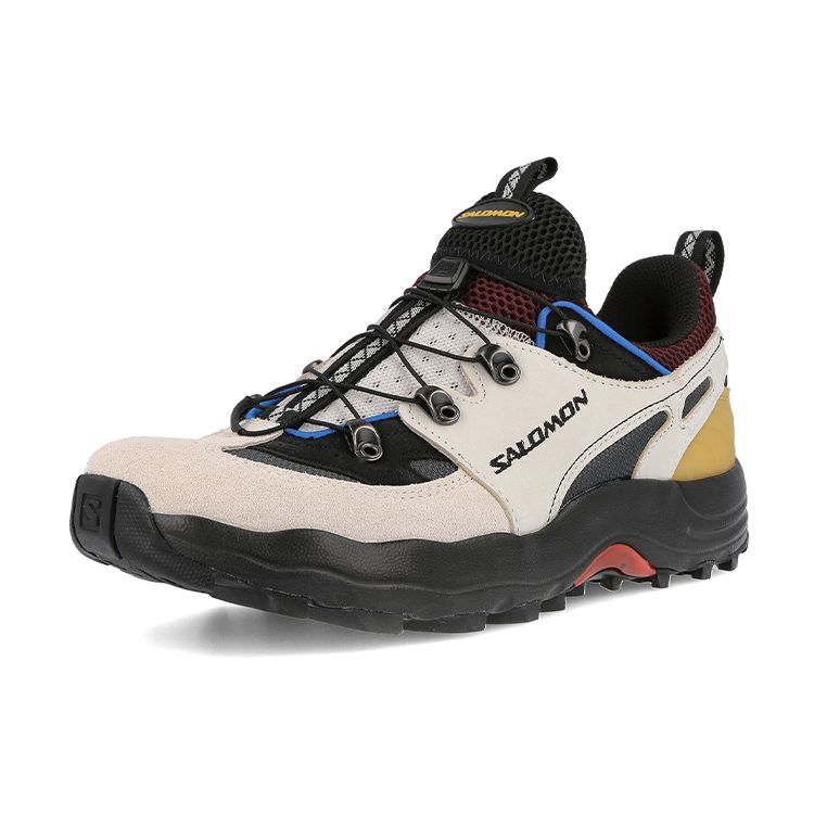 SALOMON Raid Wind Comfortable Fabric Synthetic Leather Shock Absorbing Slip Resistant Durable Lightweight Low Top Casual Running Shoes 415770