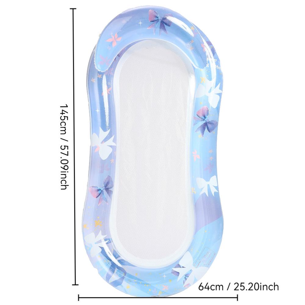 New Style Daisy Stripe Inflatable Pool Float Lounger