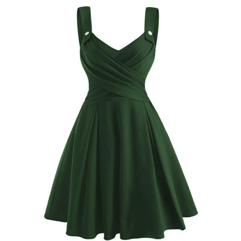 Autumn New Creative Sexy Suspender Dress Mid Dress Women's Dress