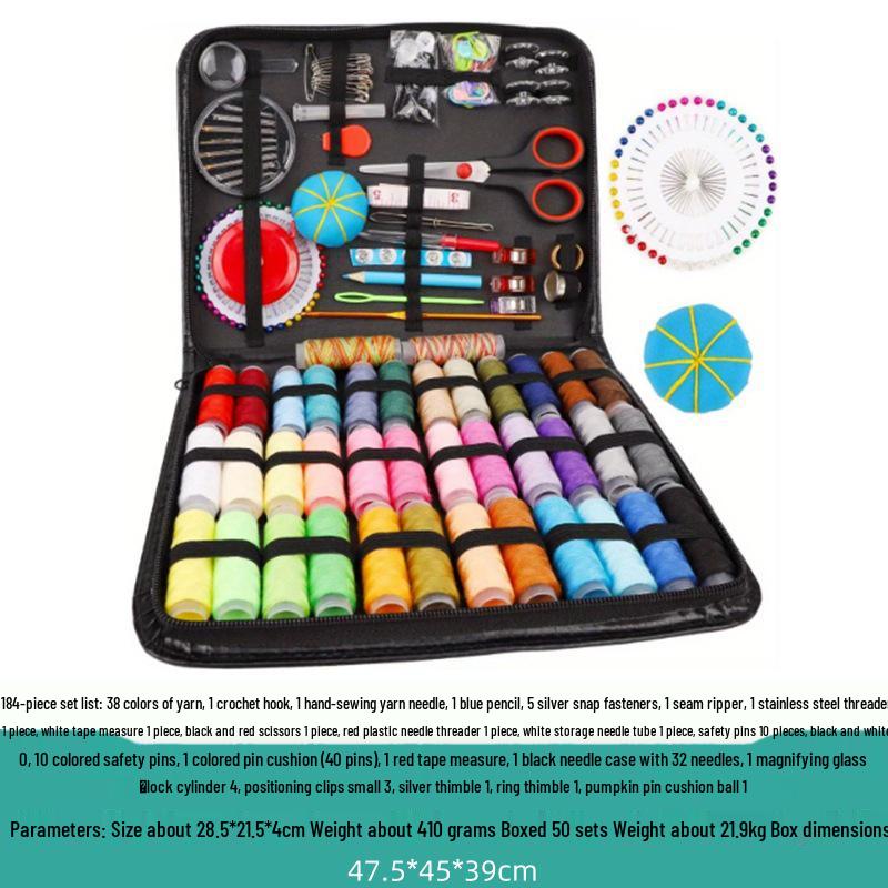 High-Quality Portable Sewing Kit: Travel-Friendly DIY Needle & Thread Box