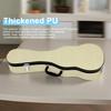 M MBAT Ukulele Bag 23 Inch Thickened Hardened Moisture-Proof Waterproof Box Leather+Metal Materical Backpack Mini Guitar Parts