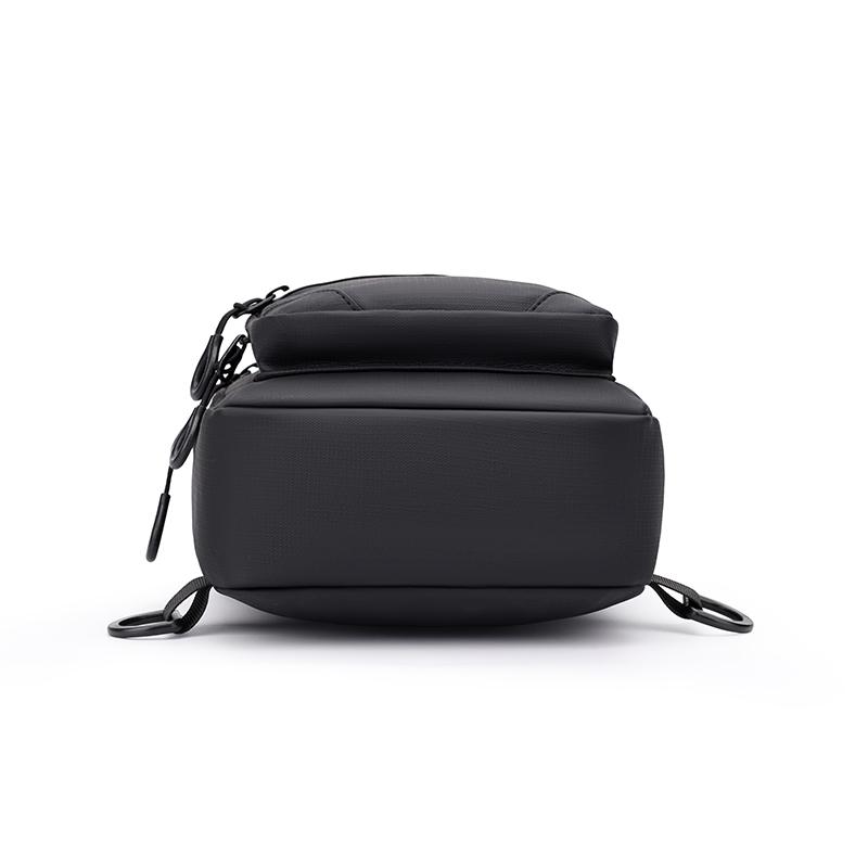 Men's Chest Bag Sports Commuter Shoulder Bag Multifunctional Nylon Large Capacity Outdoor Crossbody Bag