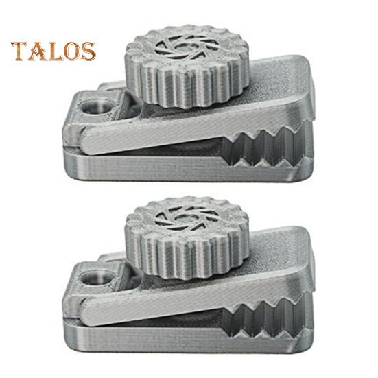 1/2/3/4Pcs Camping Rope Clamp Tarp Clip Heavy Duty Lock Grip Camping Tent Fastener Holder Canopy Awning Shade Cover Clamp