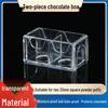 Jundingying Transparent Square Billiard Chalk Box (5-Pack)