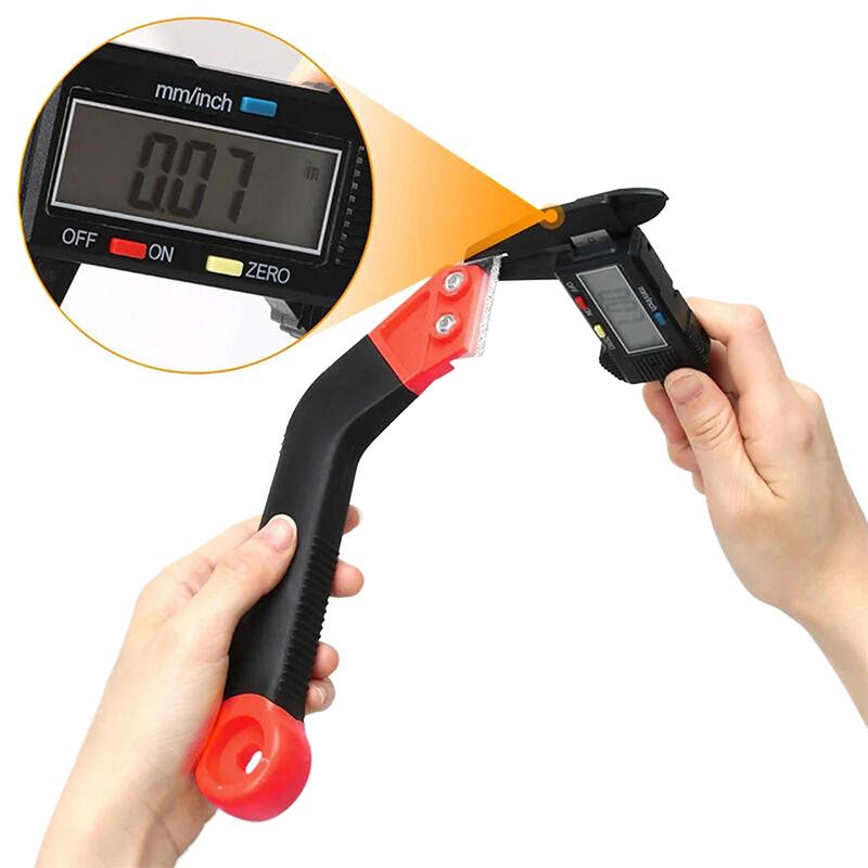 Beautiful Seam Bevel Scraper Wall Floor Tile Repair Tool Cleaning Dust Removal Hand Tools