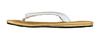 Asakusa Geta Sandals with White Straps and Cowhide Soles Kimono and Japanese Shoe Men's Japanese-Made (For Yukata) (White, Sizes, Adult, Alphabet, L)