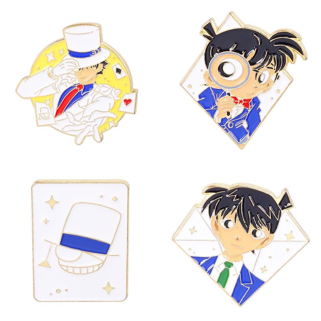 Colorful Anime Boy Cartoon Brooch Unique Alloy Metal Badge Perfect For Fans And Collectors
