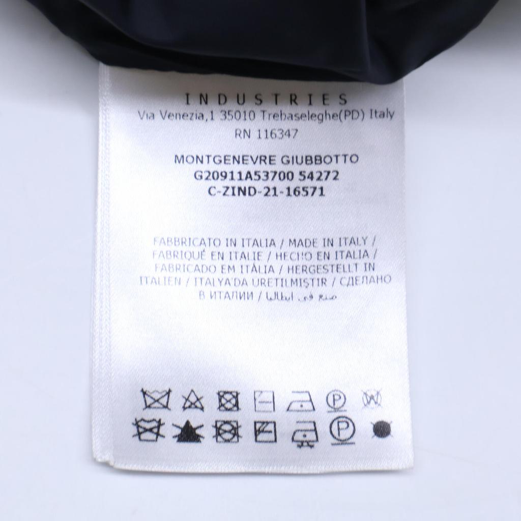 Moncler MONTGENEVRE Geacă de puf 0 negruFolosit