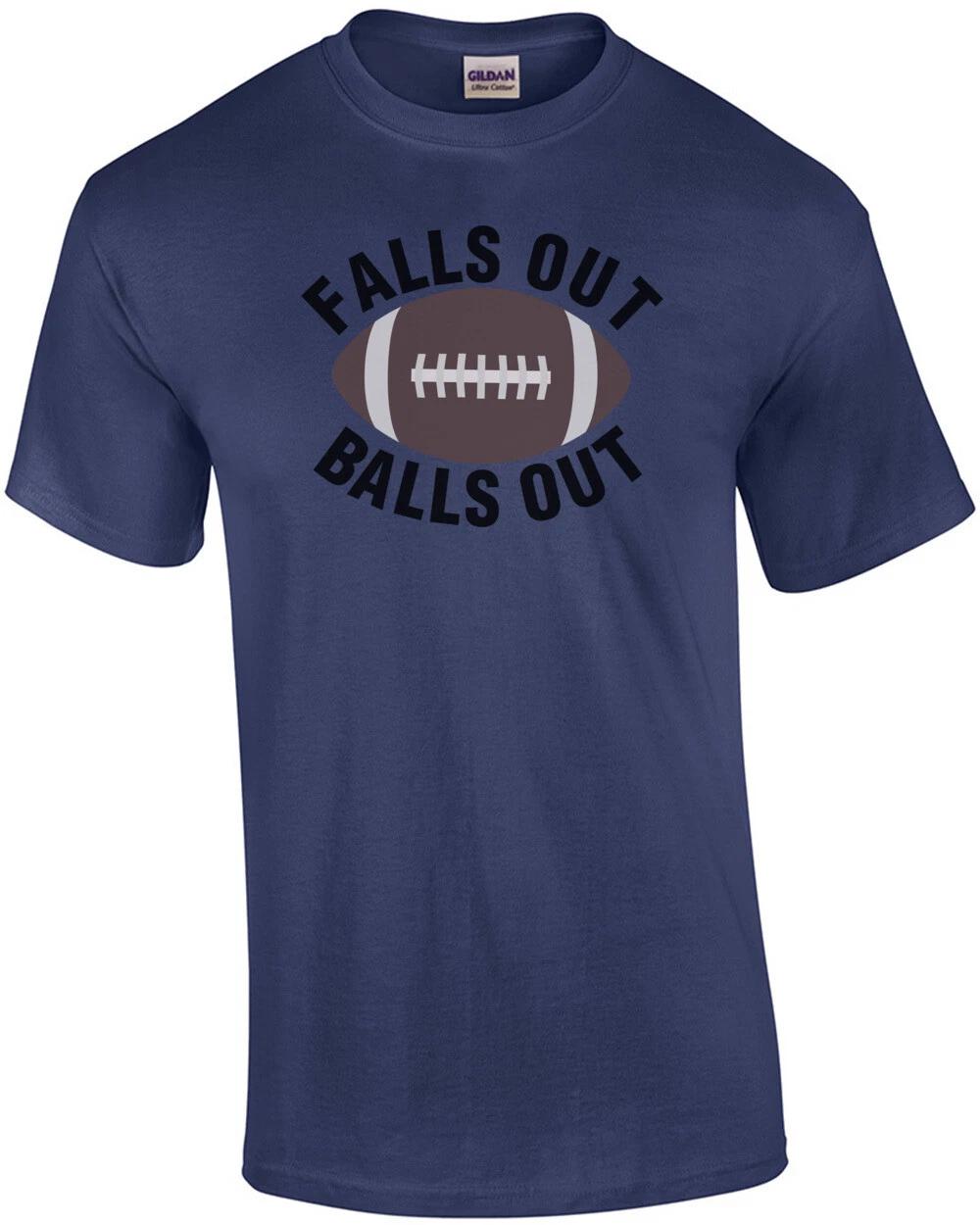 Falls Out Balls Out Football Shirt M