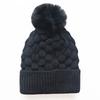 New Men's and Women's Jacquard Beanie with Pom-pom, Fleece-lined and Thickened, for Outdoor Sports and Warmth