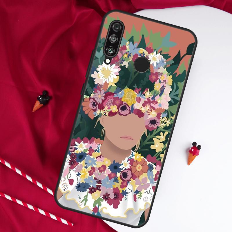 Midsommar May Queen For Huawei Nova Y61 Y91 Y90 Y70 Y60 Y72 12s 12i 11i 7i 8i 9 10 SE P60 Pro P30 P40 Lite Case