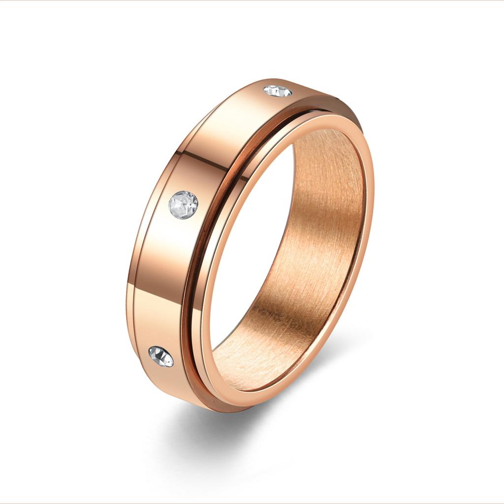 Couple's Rotatable Men's Ring