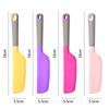 Silicone Baking Spatula Non-stick Butter Jam Cream Spatula Cake Decoration Tool Heat-resistant Kitchen Cooking Tools