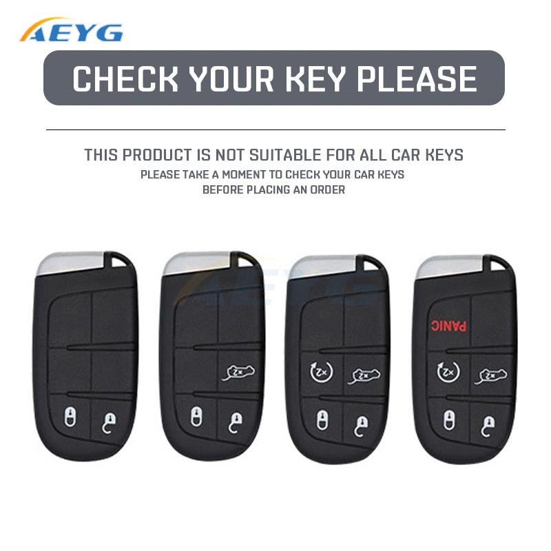 Tpu Car Key Case Cover Shell Fob For Jeep Grand Cherokee Dodge Ram 1500 Journey Charger Dart Challenger Durango Protector