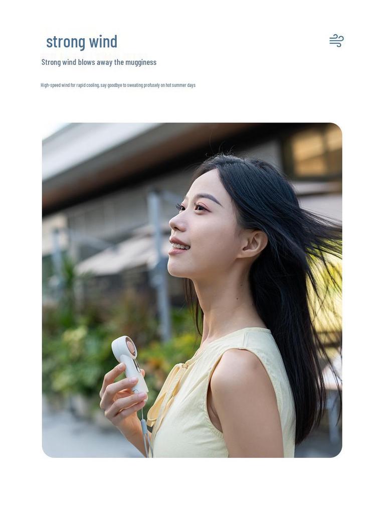 Mini Pocket USB-Charging Portable Fan - High-Speed, Strong Wind