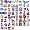 60PCS K-POP Devil Hunter HUNTR/X Cartoon Graffiti Stickers Phone Guitar Laptop Notebook Suitcase Waterproof Sticker Kids Toys