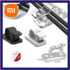 10/50PCS Cable Organizer Clips Cable Management Wire Manager Cord Holder USB Charging Data Line Bobbin Winder Wall Mounted Hook