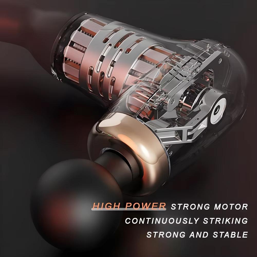 Massage Gun Portable Deep Tissue for Body Arms Back Muscle Massager Portable Fascial Gun Carry Case Designed for Women Plush