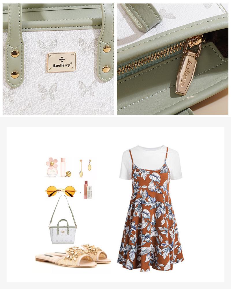 Baellerry Damska Wysokiej Klasy Torebka Tote Koszyk na Warzywa w Stylu Koreańskim Crossbody