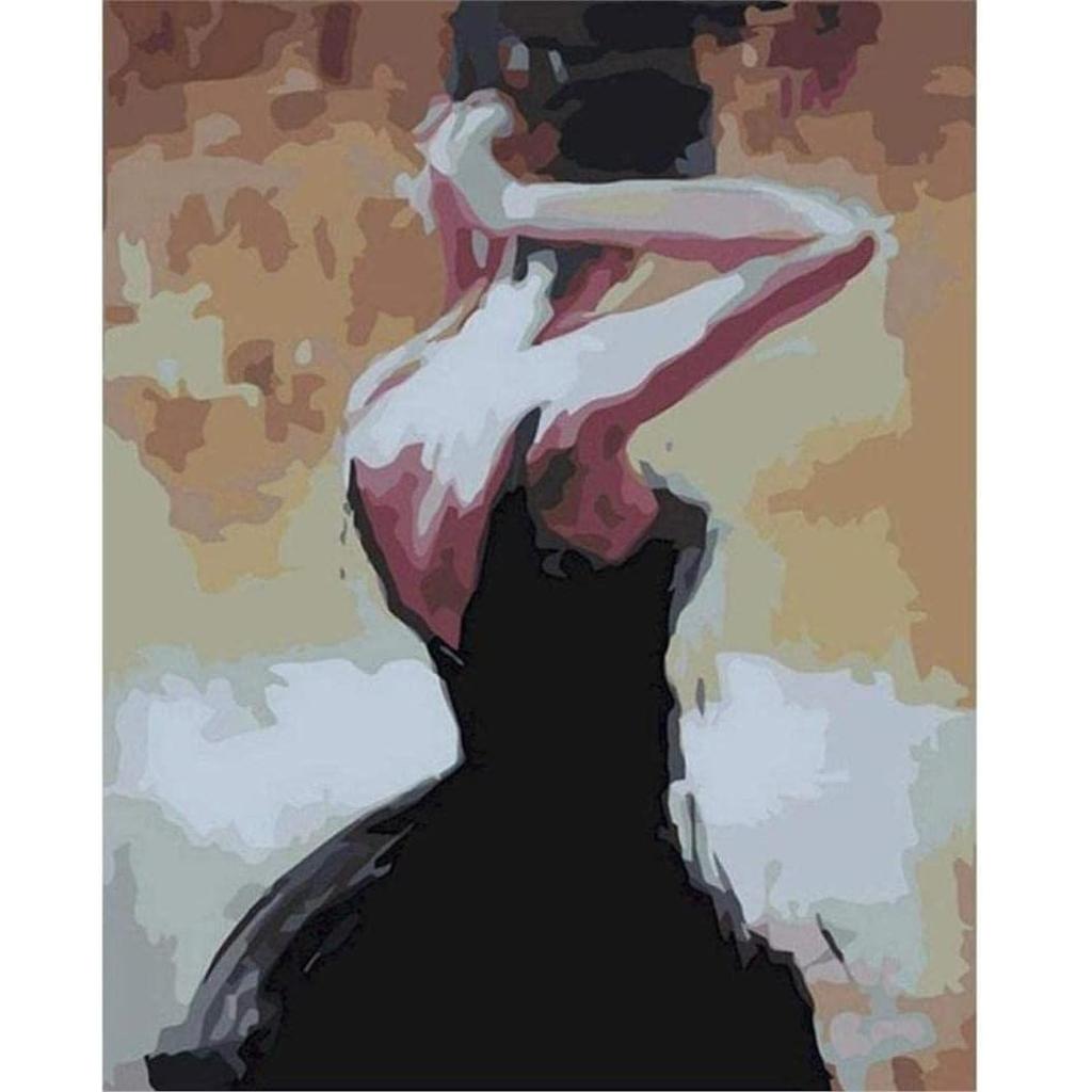 Malowanie Po Numerach Z Ramą Obrazy Do Malowania - Sztuka Tańca 40X50 Cm