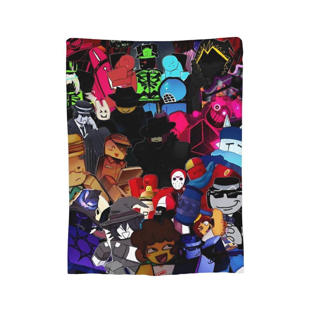John Doe Forsakens Plush Blanket Throw Blankets for Bed Sofa Couch 150*125cm Rug Piece,