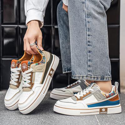 New Men's Classic Four Seasons Fashion Low Top Thick Sole Skateboarding Shoes Comfortable Soft Sole Basketball  Sneakers