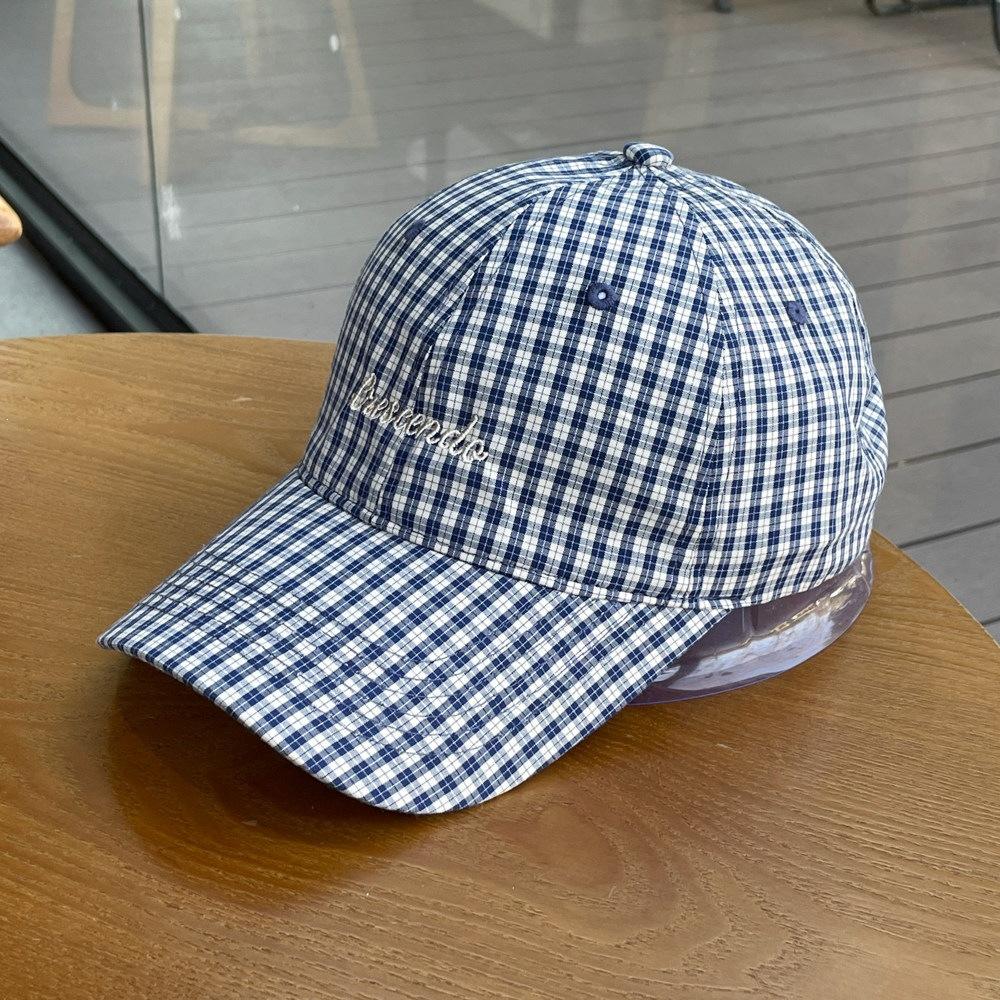 Kleine Karomütze Weiches Top Baseballkappe Frühling und Sommer Damen Paar Outdoor Bergsteigen Gesicht Kleine Kappe Mann