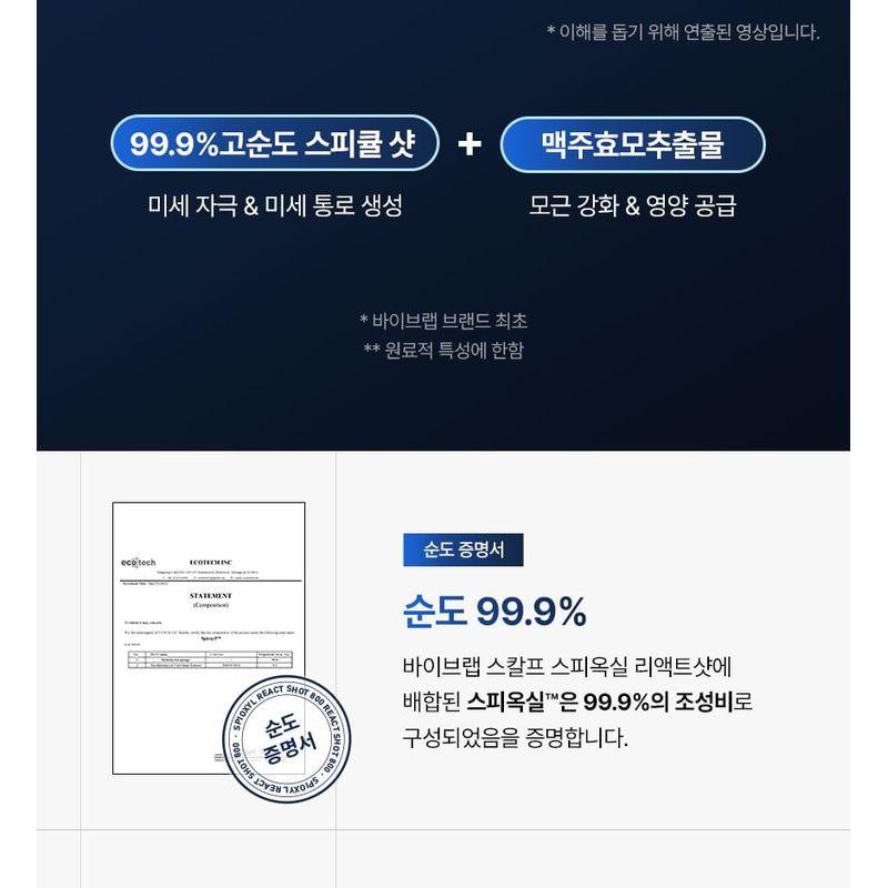 ViveLab - Scalp Spioxyl React Shot 800