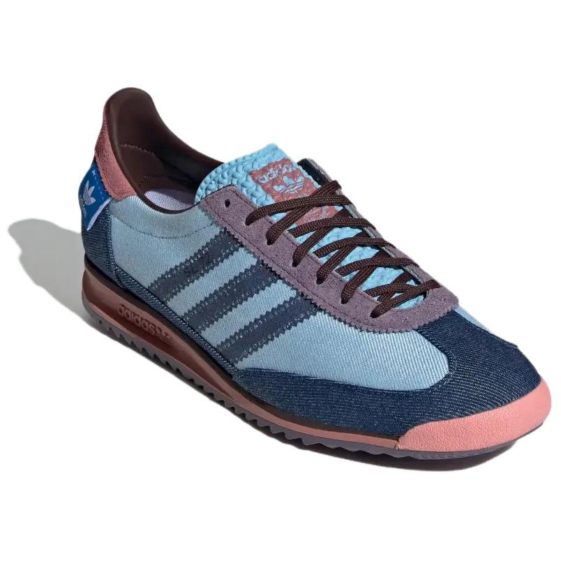 Adidas KSENIASCHNAIDER X  SL72 OG Blue Denim Women Sneakers Supplier-Colour Preloved-Crimson IE9027