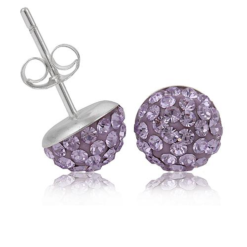 Modeschmuck Ohrringe Für Frauen 316L Edelstahl Ohrringe Kristallkugel Ohrringe Einzelhandel und