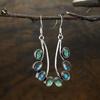 Labradorite Gemstone Earring, Women Earring, Gift For Her, Handmade Earring, Women Earring, Halloween Gift, 925 Sterling Silver
