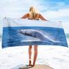 Microfiber Beach Towel Oversized Clearance Towels, Extra Large Sand Free Super Absorbent Travel Pool Towel,Whale Beach Towels