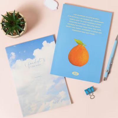 A5 Bound Lined Notebook, 32 Sheets, 2 Volumes Set
